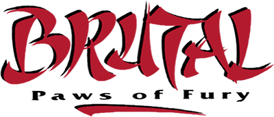 Brutal: Paws of Fury logo for Sega Mega Drive